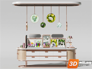 Cosmetic Store Skp Files 